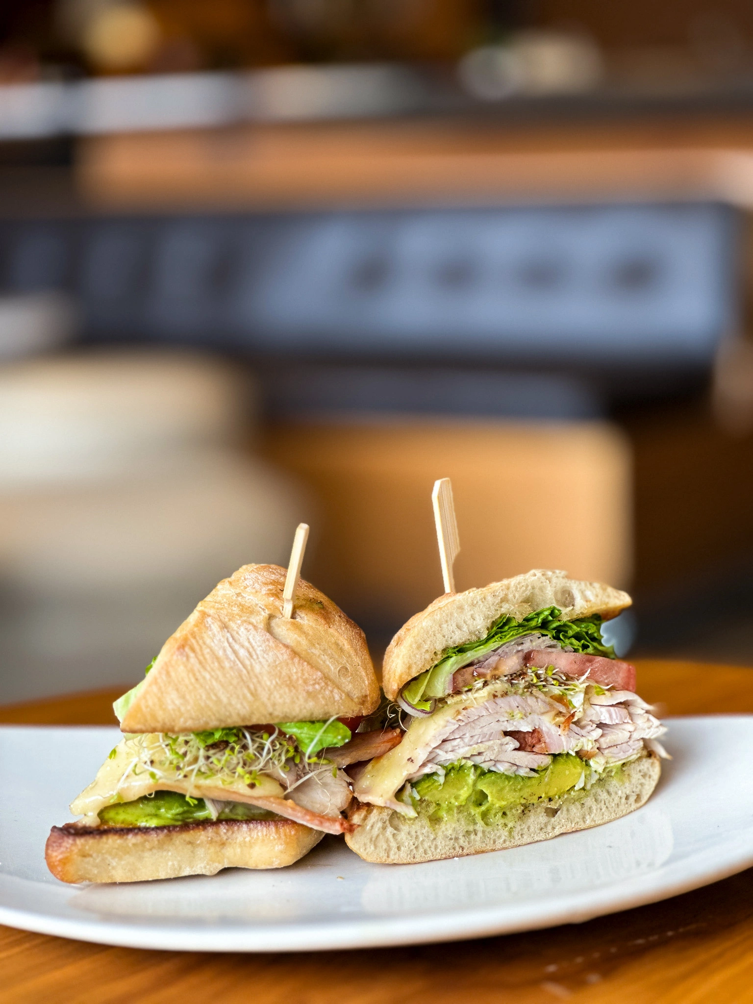 Turkey Sandwich available during lunch at Proof Kitchen + Lounge