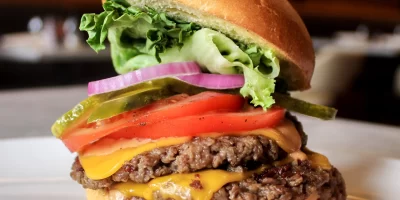 vegan smash burger proof kitchen + lounge