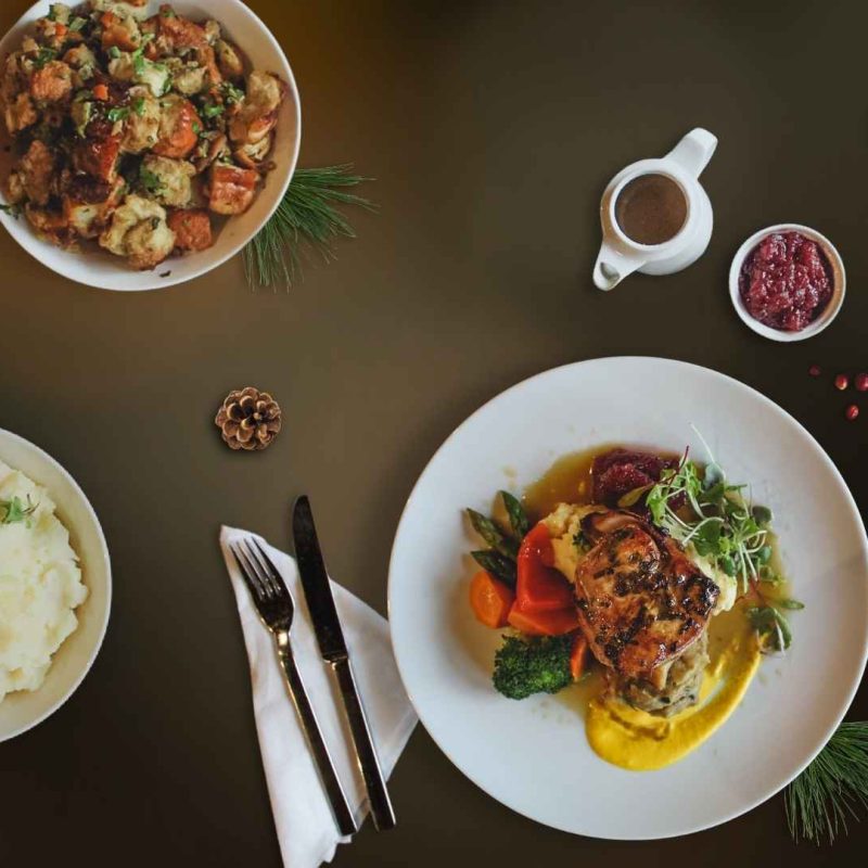 Christmas dinner takeout in Waterloo at Proof Kitchen + Lounge